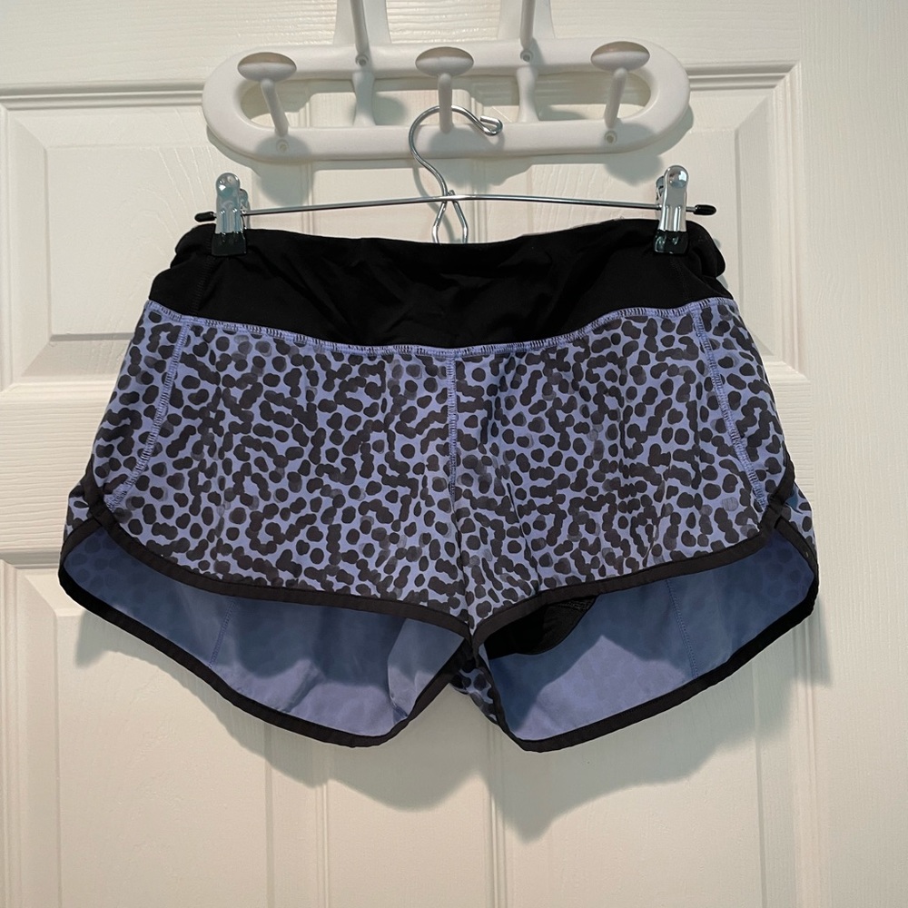 Lululemon speed shorts *rare pattern* *vintage*